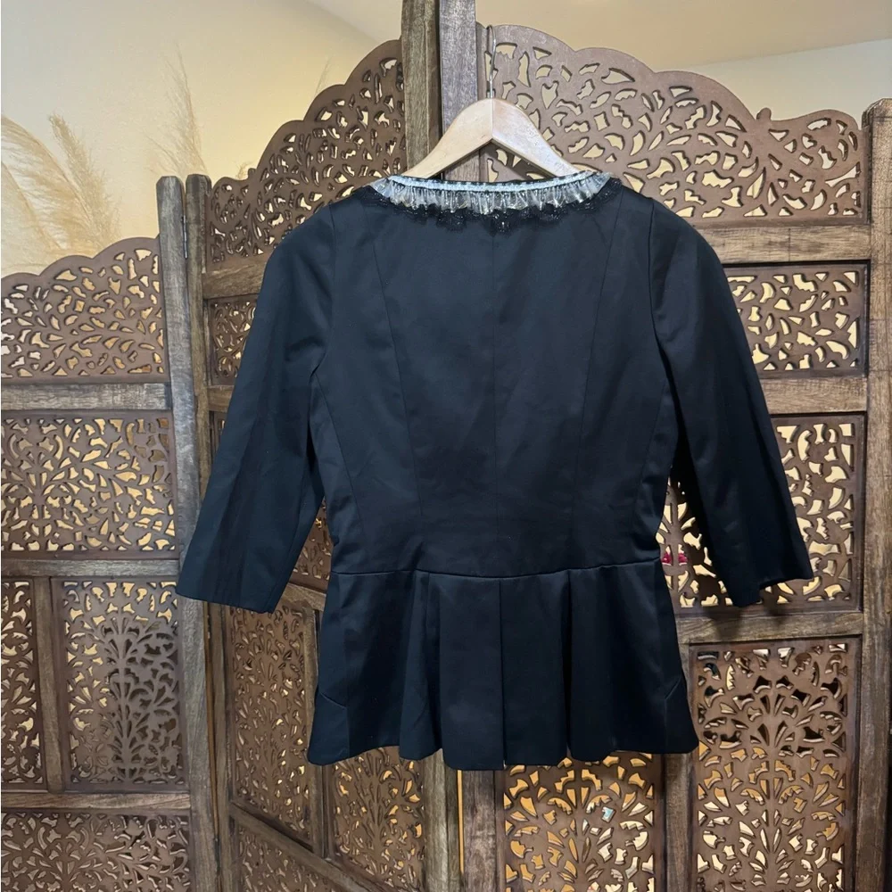 Chanel Black Jacket Runway 38 US 6